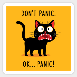 Don't Panic, Ok Panic! Sticker